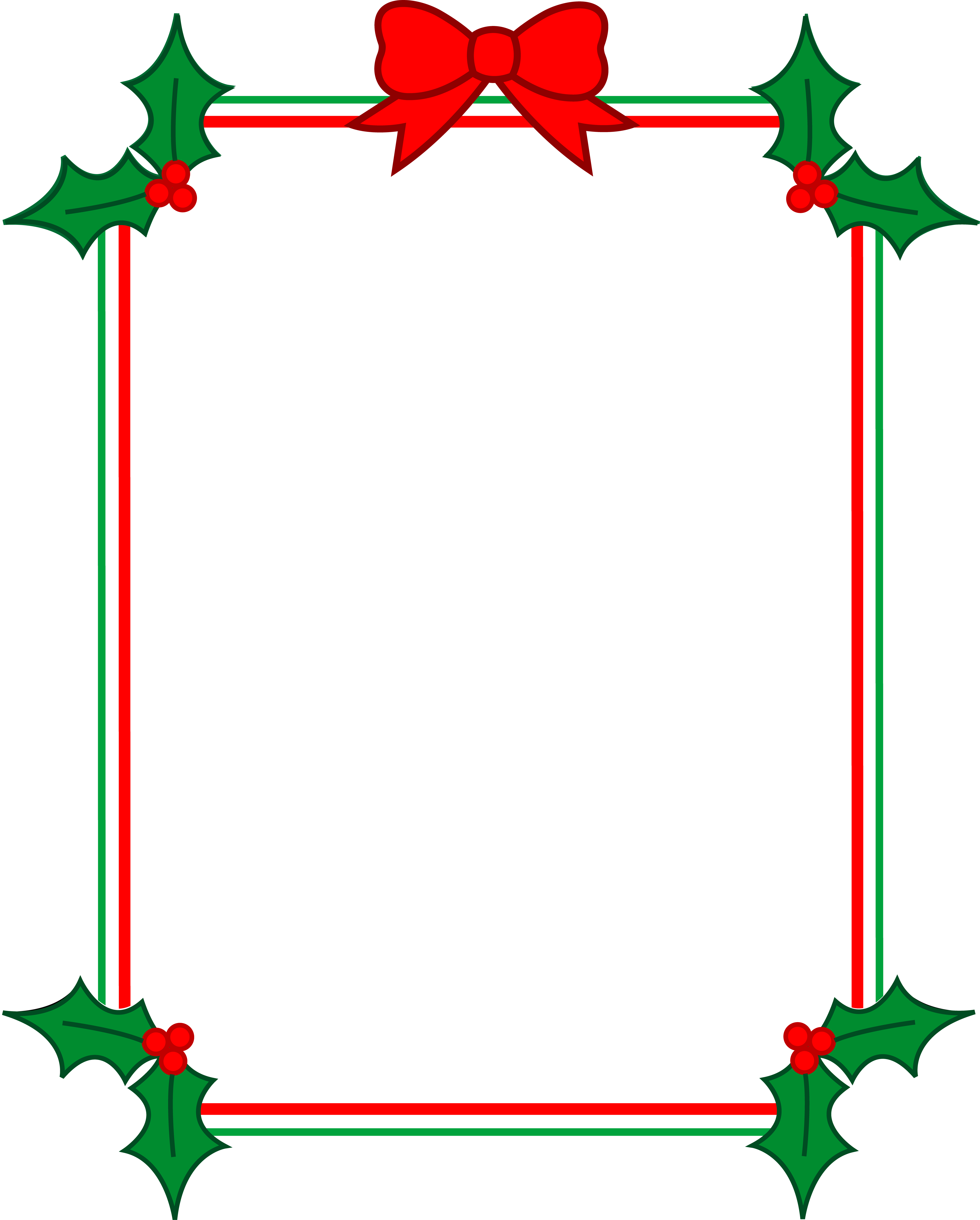 christmas clipart page borders - photo #17