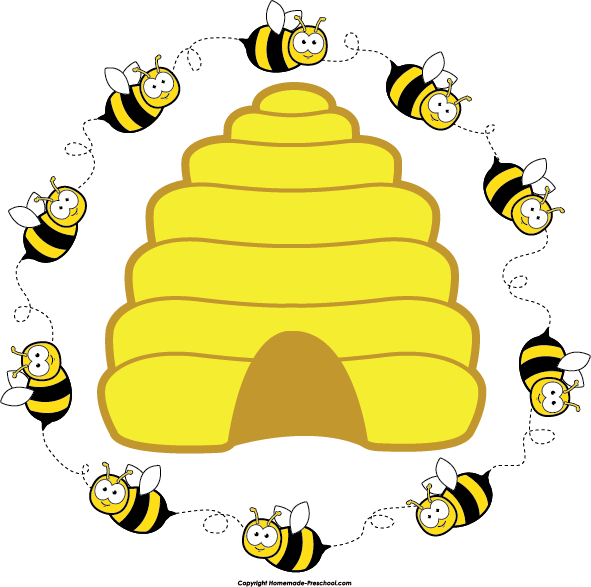 Cute Beehive Clipart | Clipart Panda - Free Clipart Images