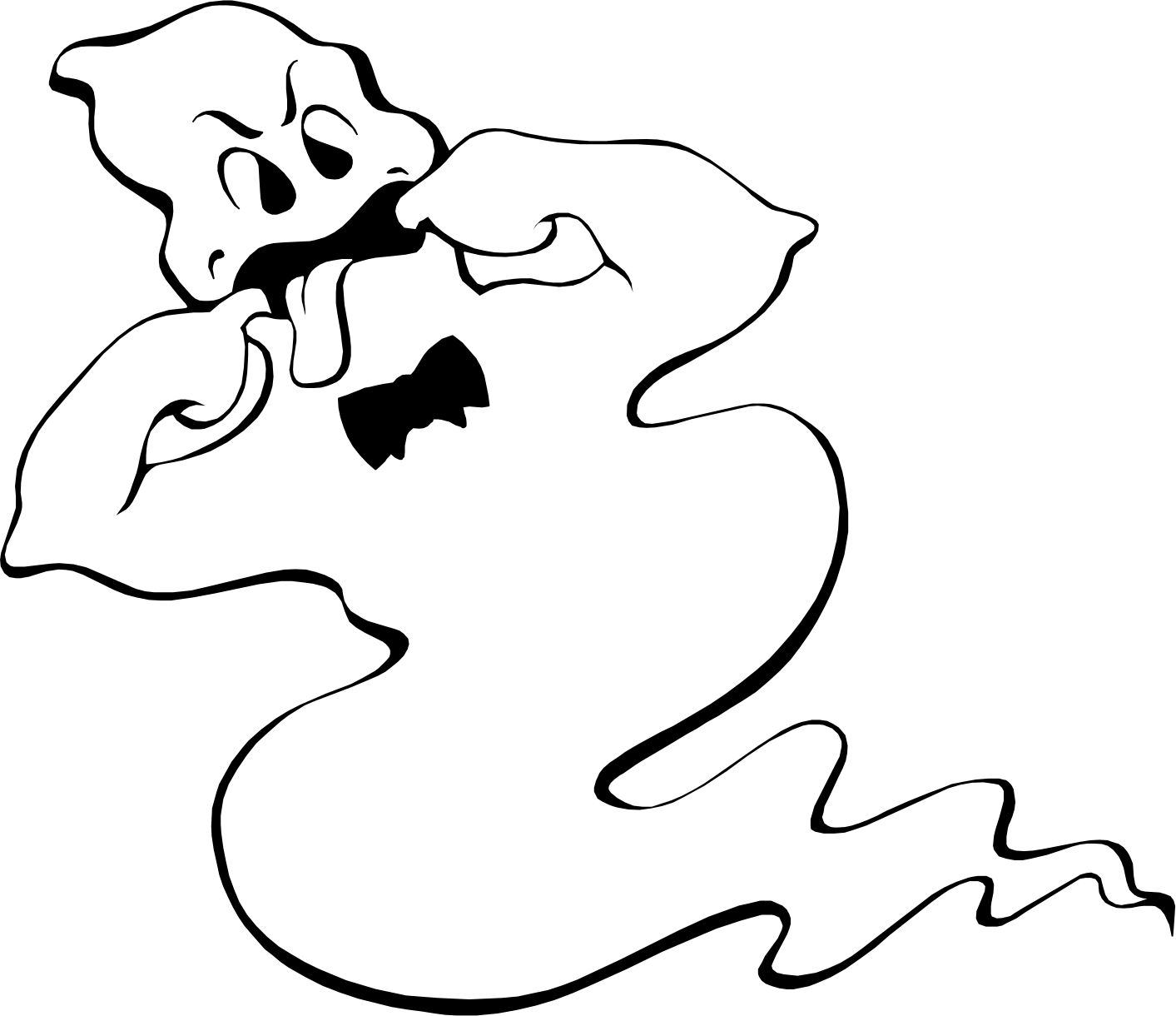 happy ghost clipart - photo #39