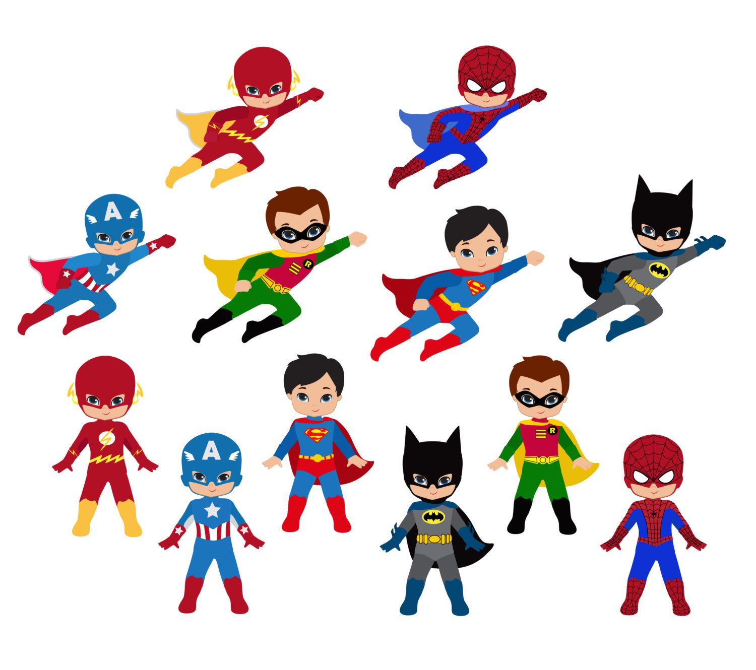 Free Superhero Clip Art Border | Clipart Panda - Free Clipart Images