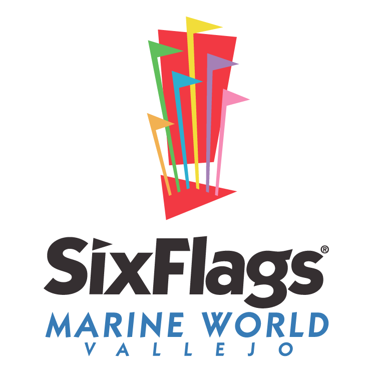 Six flags marine world Free Vector / 4Vector
