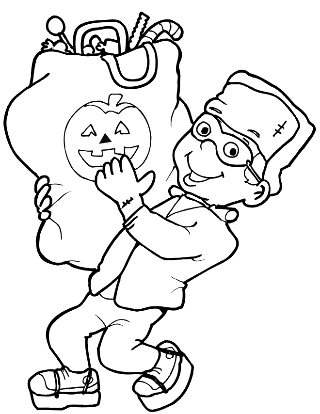Halloween Coloring Pages - Z31 Coloring Page