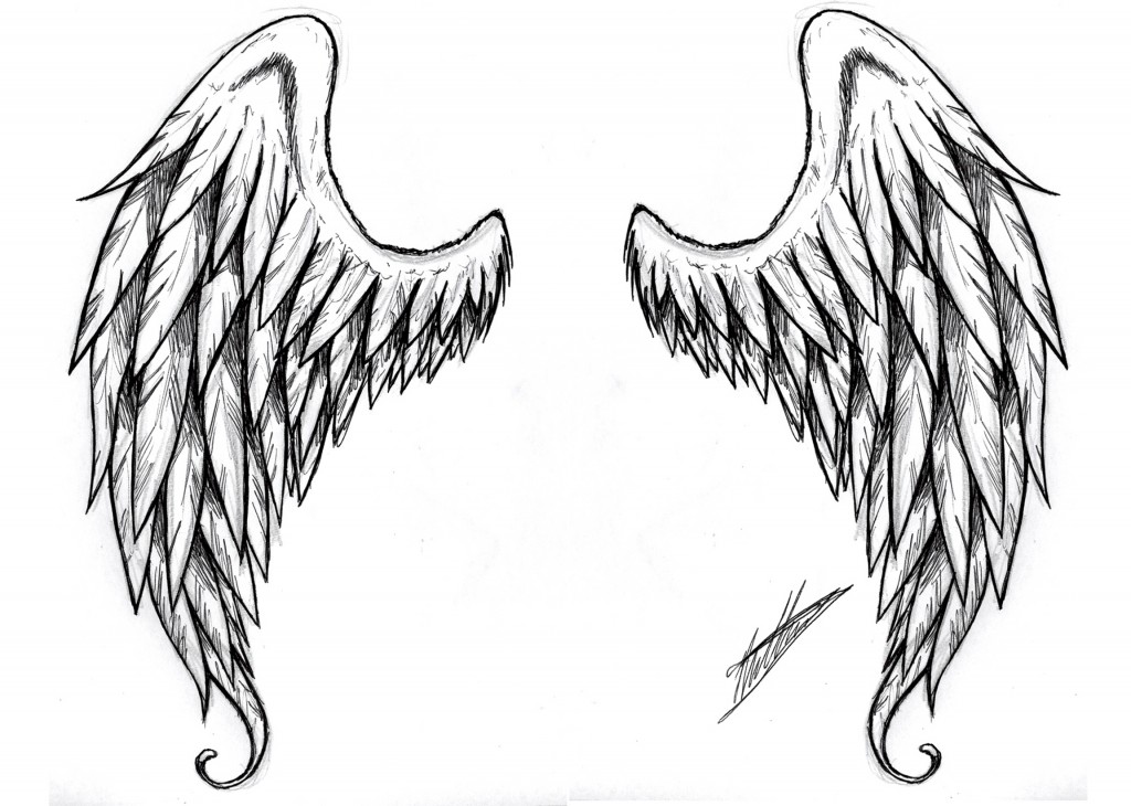 angel wings tattoos designs idea | Tattoos10