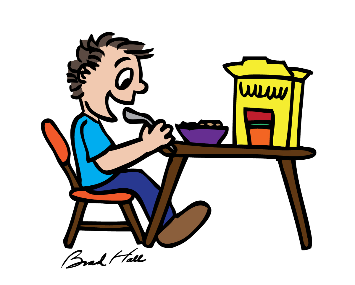 Cartoon People Eating Cliparts co