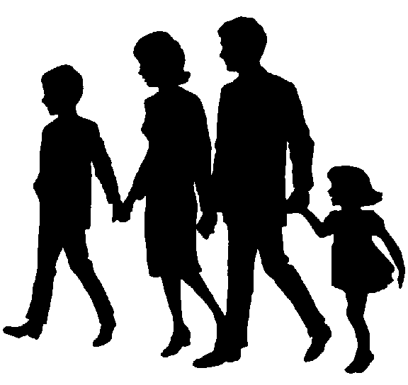 Family Clipart Silhouette | Clipart Panda - Free Clipart Images