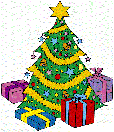 Christmas Tree And Presents Clipart | quotes.