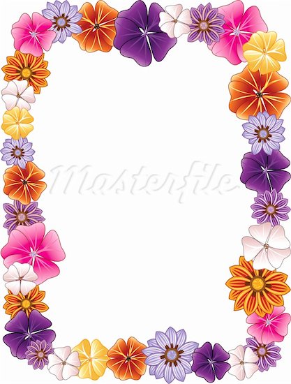Hawaiian Flower Clip Art Borders | Clipart Panda - Free Clipart Images