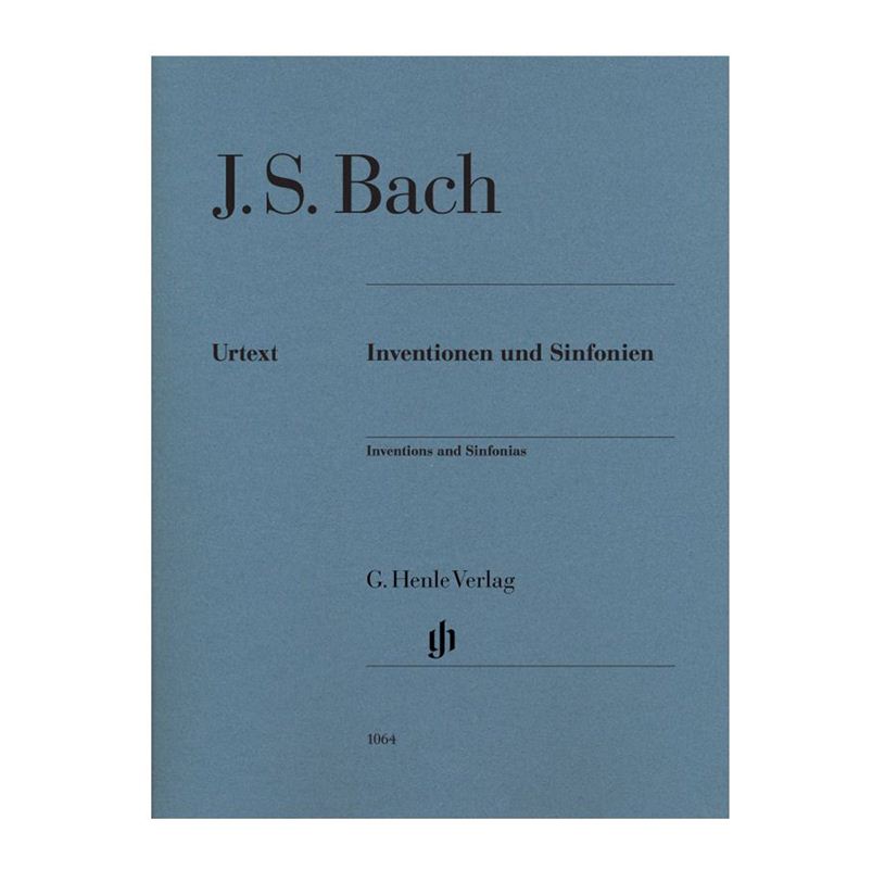 J.S. Bach: Inventions and Sinfonias BWV 772 - 801 (Henle Edition ...