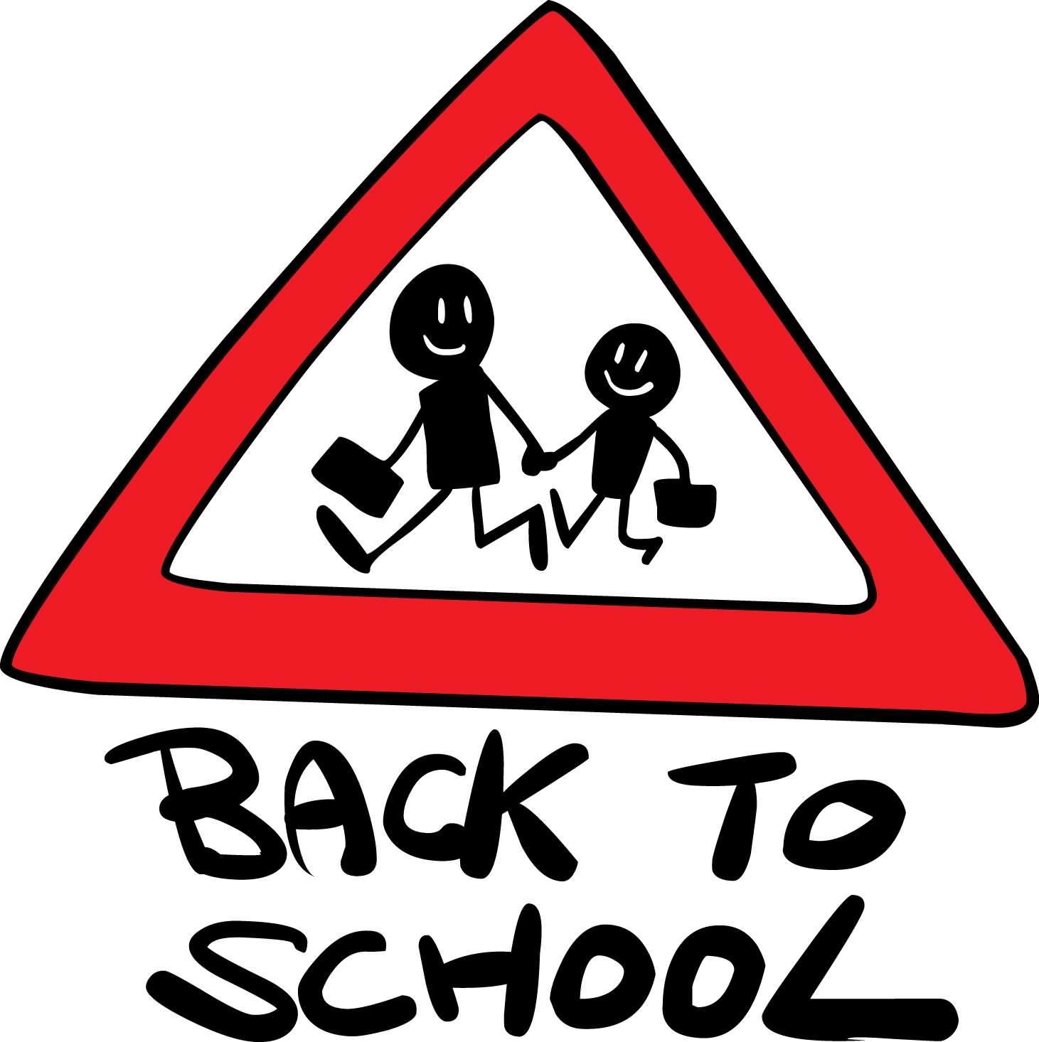 Back To School Sign Board Graphic