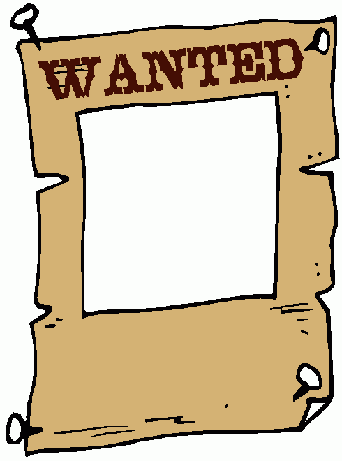 cow boy wanted affiche clipart | Clipart Panda - Free Clipart Images
