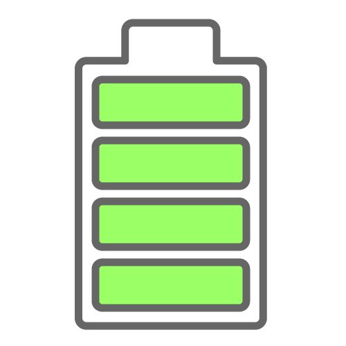 Full tank battery - Free icon material