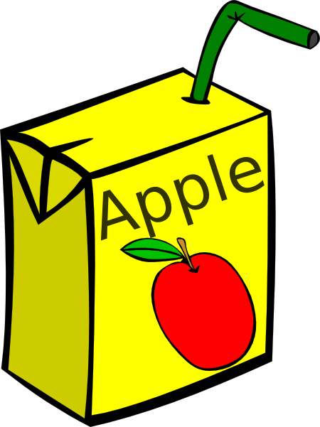 Cartons Of Juice Orange And Apple - ClipArt Best