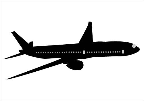 AIRPLANE SILHOUETTE Archives   Silhouette Graphics Silhouette ...