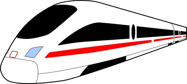 Train clip art - vector clip art online, royalty free & public domain