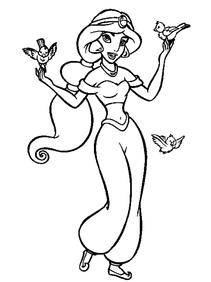 Aladdin | Free Coloring Pages - Part 4