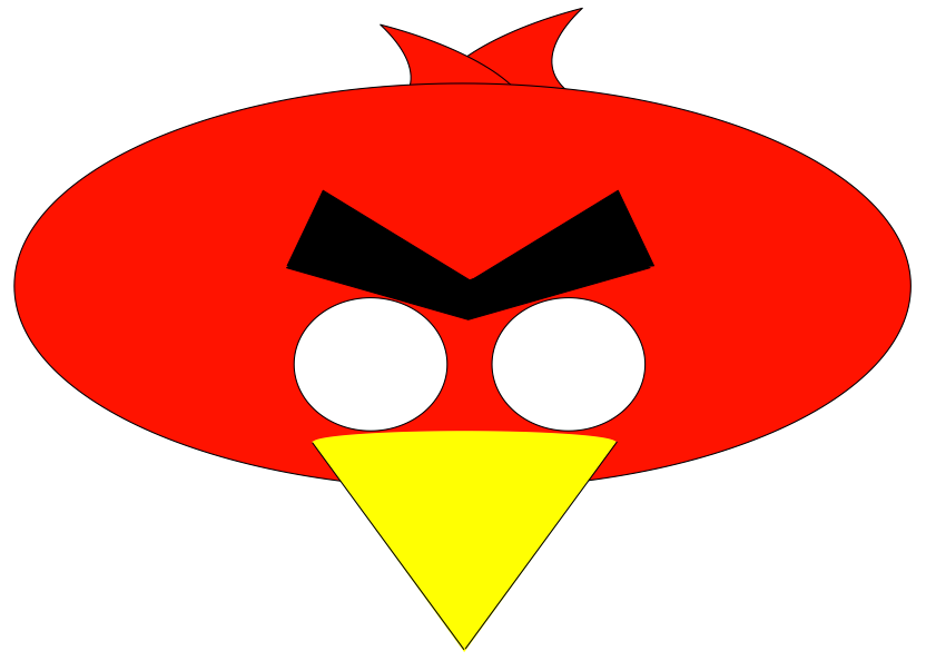 Angry Birds: Free Printable Masks. | Oh My Fiesta! in english