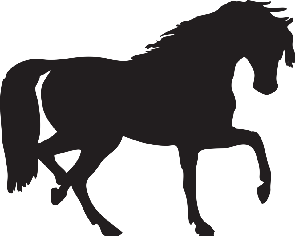 Free Stock Photos | Illustration of a horse silhouette | # 10664 ...