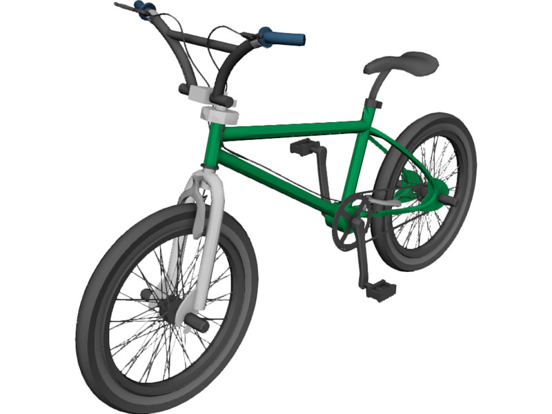 BMX Bike 3D Model Download | 3D CAD Browser