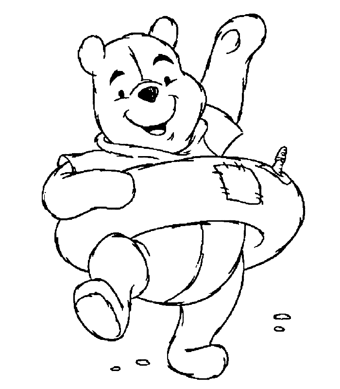 Pooh Bear Colouring Pictures | Cartoon Coloring Pages | Kids ...