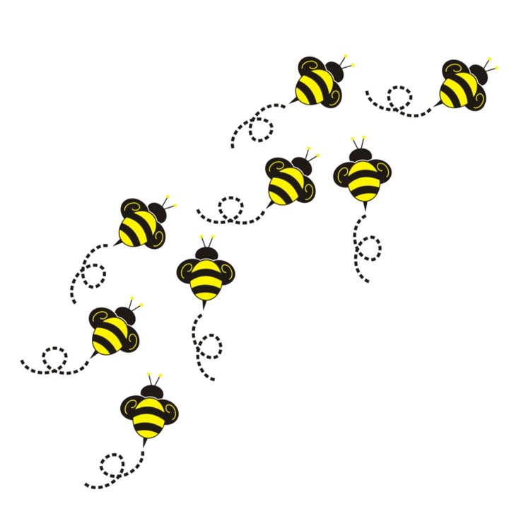flying bee clip art free - photo #3