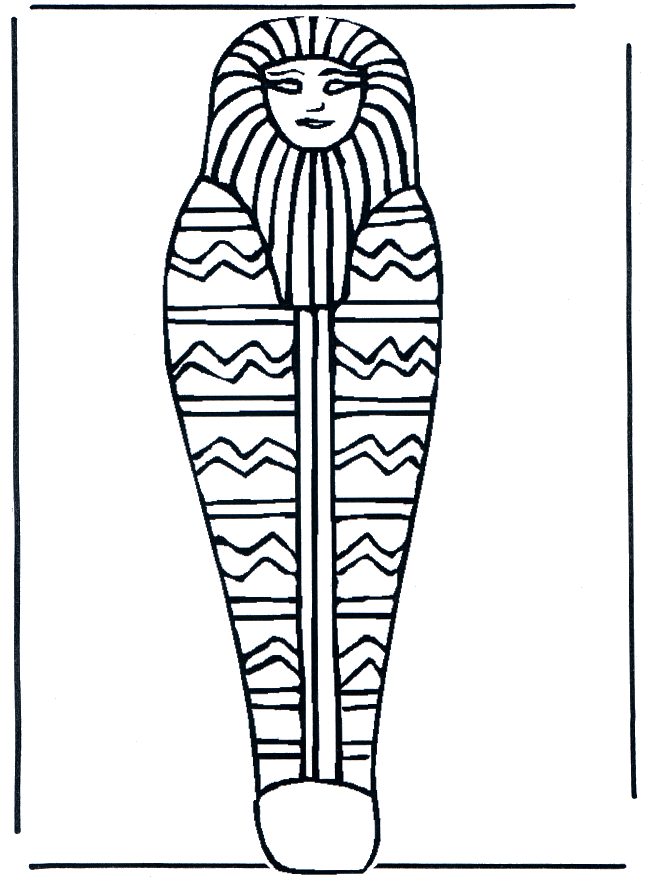 Pharaoh coffin - Egypt