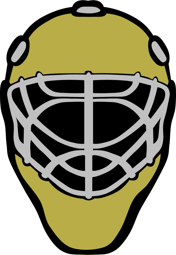 Goalie mask simple - vector Clip Art