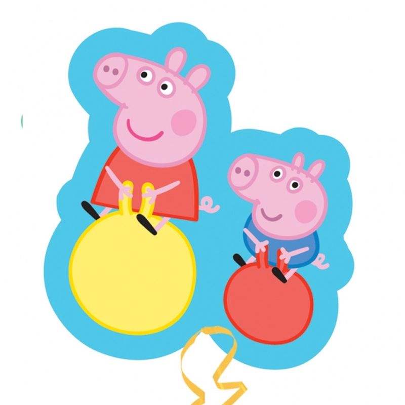 Amscan Foil Balloons Peppa Pig Side | Hobbycraft