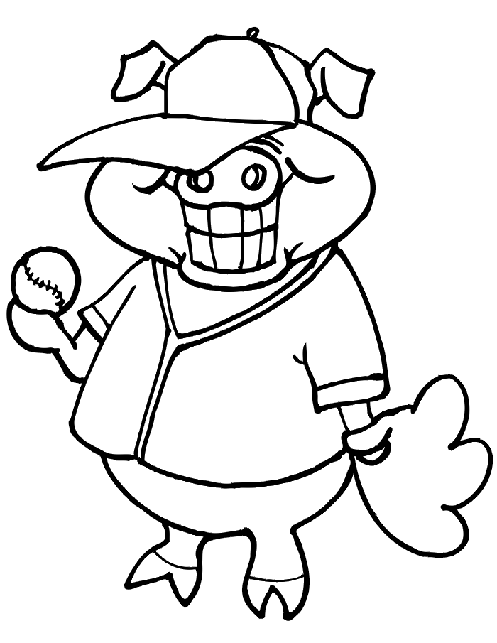 Mlb Players Coloring Pages