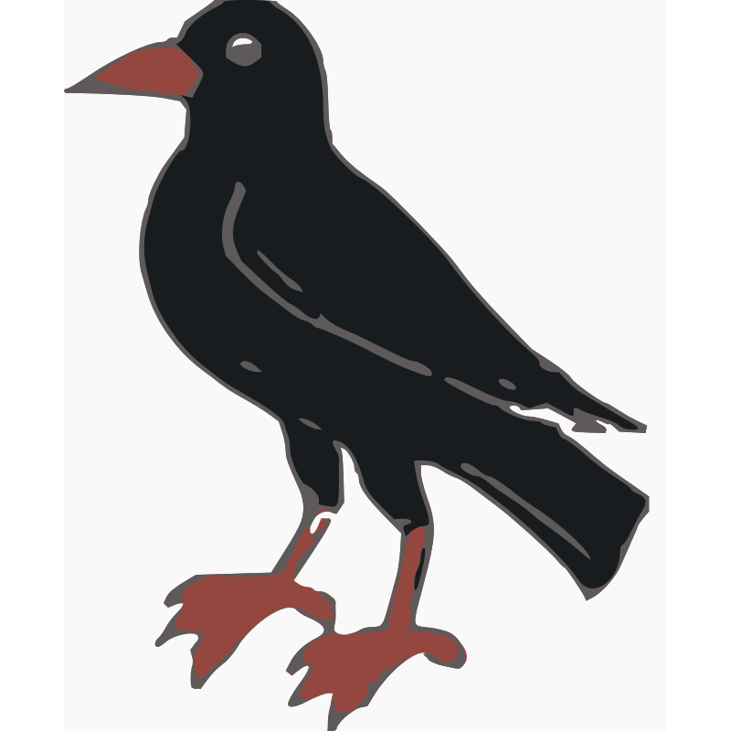 Clipart - crow