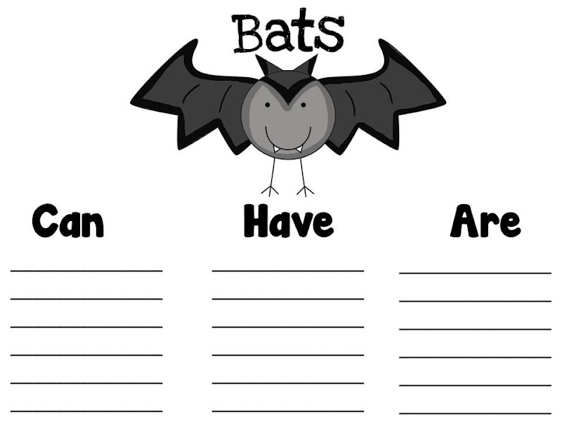 Fun in First Grade: Informative Writing and Bat Freebies