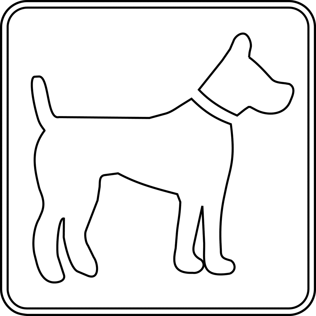 Dog Outline Images Images & Pictures - Becuo