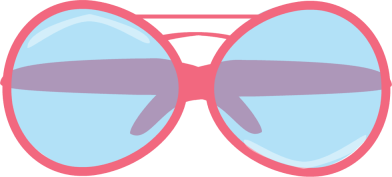 Pink Sunglasses Clip Art - Pink Sunglasses Image