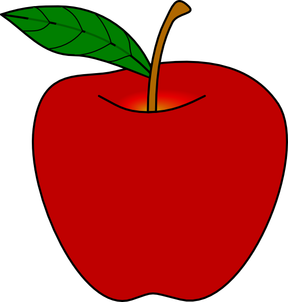 Red Apple Clipart | Clipart Panda - Free Clipart Images