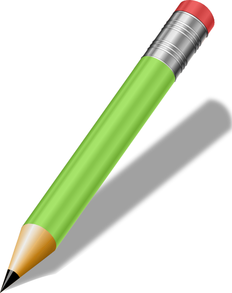 Realistic Pencil clip art Free Vector / 4Vector