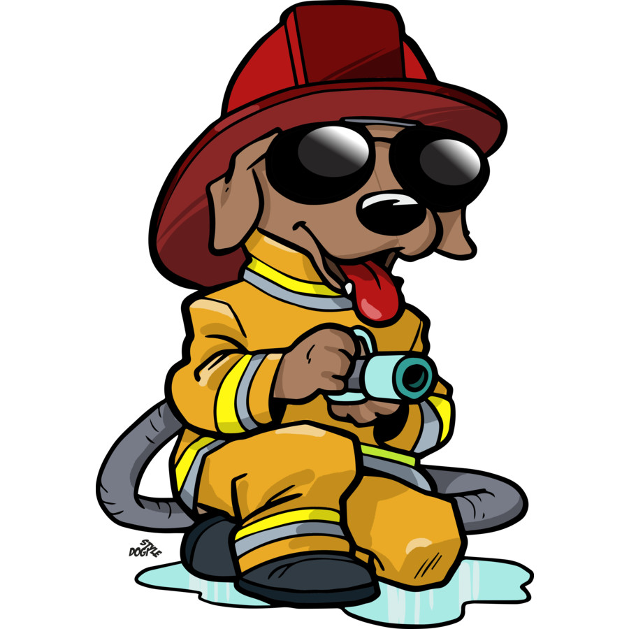 Pix For > Firefighter Cartoon
