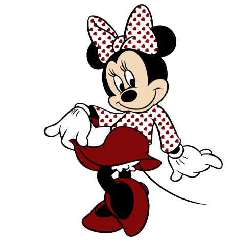 Disney's Mickey and Minnie Mouse Valentine's Day Clipart --> Disney-