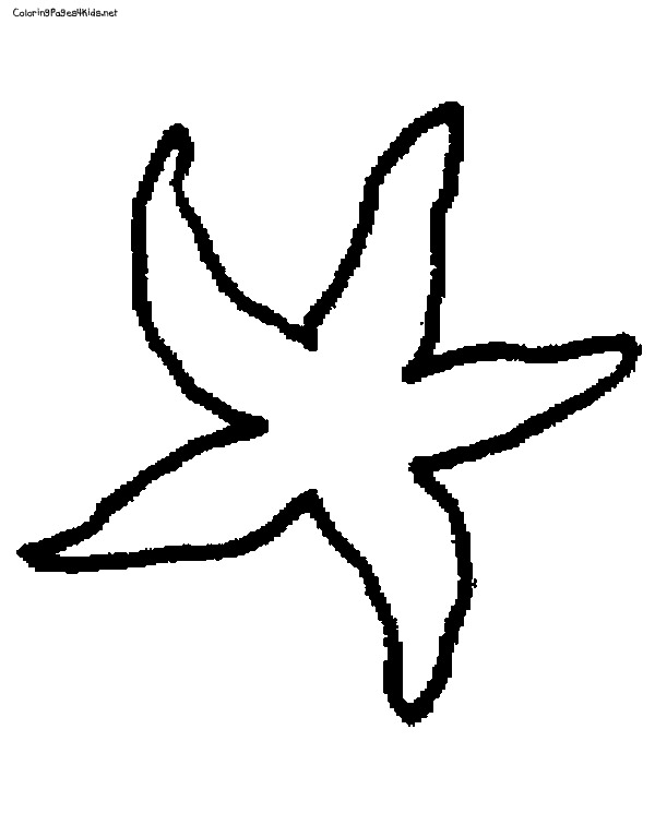Starfish Coloring Pages | Coloring Pages For Kids