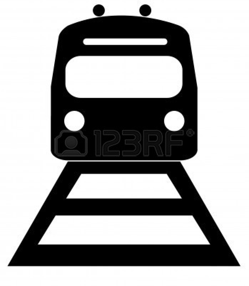 train clip art silhouette - photo #5