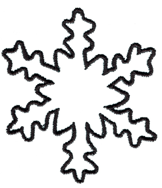 Snowflake Clipart Outline | Clipart Panda - Free Clipart Images