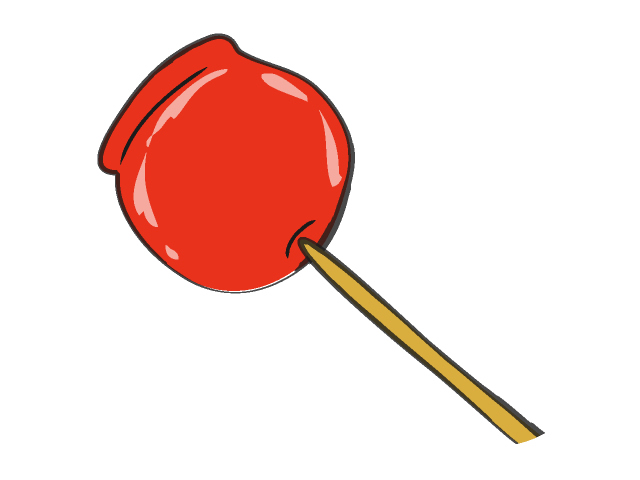candy apple clipart - photo #7