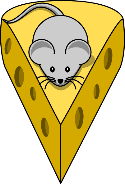 Simple Cartoon Mouse clip art - vector clip art online, royalty ...