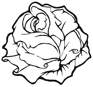 8 Line Art Roses Up For Adoption | ReUsage