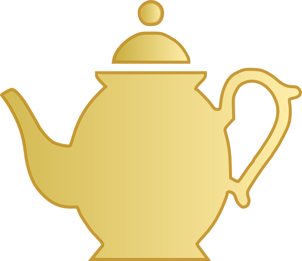 Teapot 2 clip art - vector clip art online, royalty free & public ...