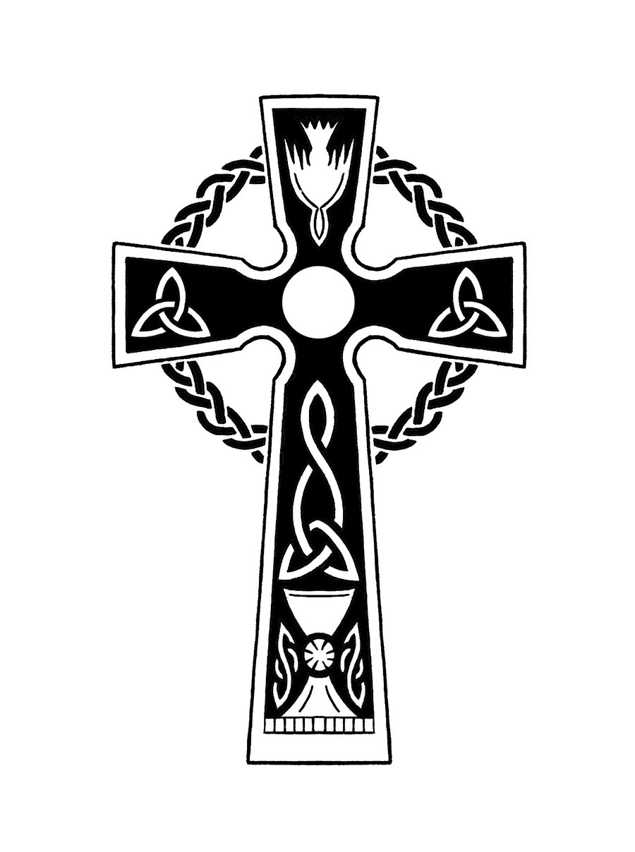 Drawing Of A Cross - ClipArt Best