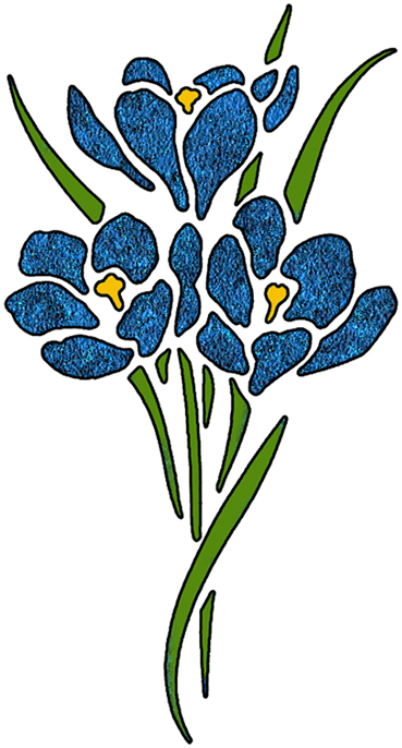 Blue Flower Clipart | Cool Eyecatching tatoos