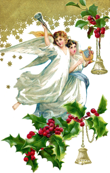 christmas clipart angels - photo #19