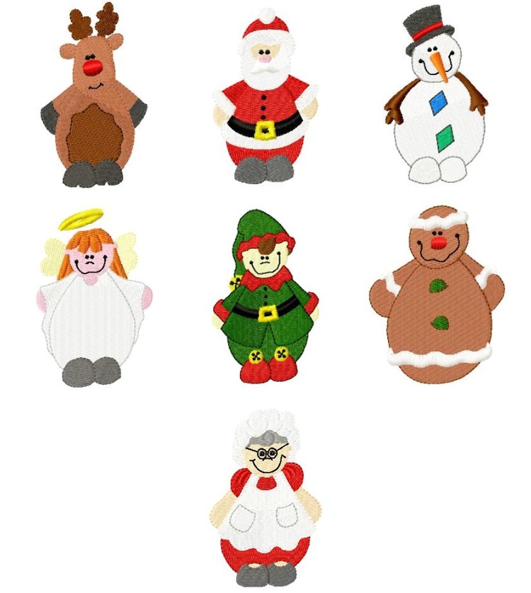 Pictures Of Christmas Characters Cliparts co