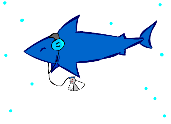 free animated shark clipart - photo #36