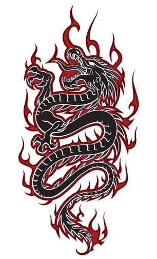 Dragons Tattoos - ClipArt Best
