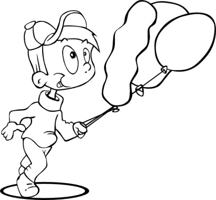 Outline Boy Running clip art - Download free Other vectors
